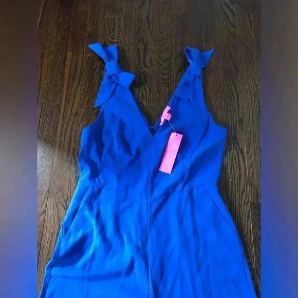 Lilly Pulitzer Women's 10 Danni Jumpsuit in Corsica Blue - NWT!! - Picture 6 of 13